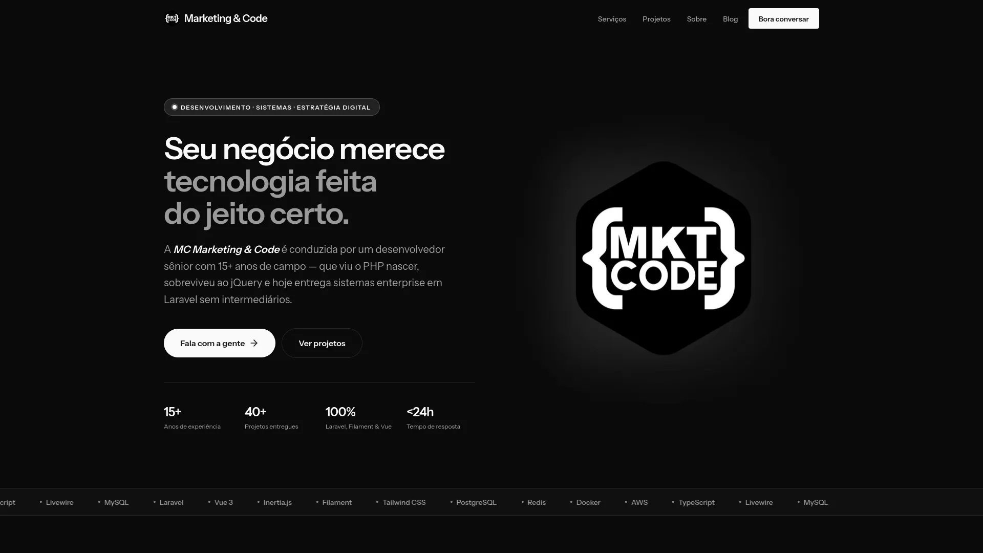 De CMS Moderno a Plataforma Escalável: A Trajetória Real do MKT