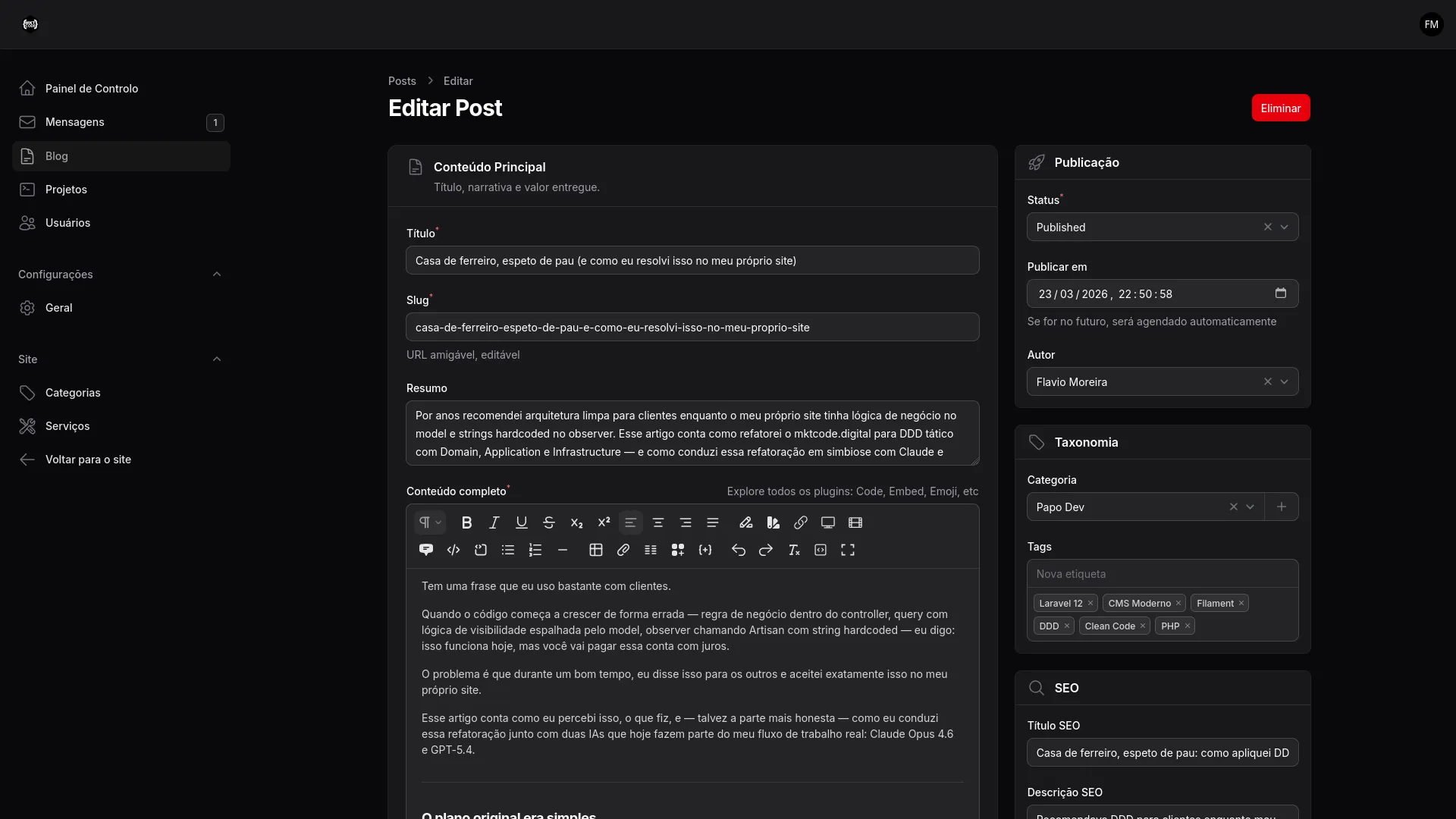 MKT Code: Onde a Engenharia de Software encontra o Marketing Digital — screenshot 6