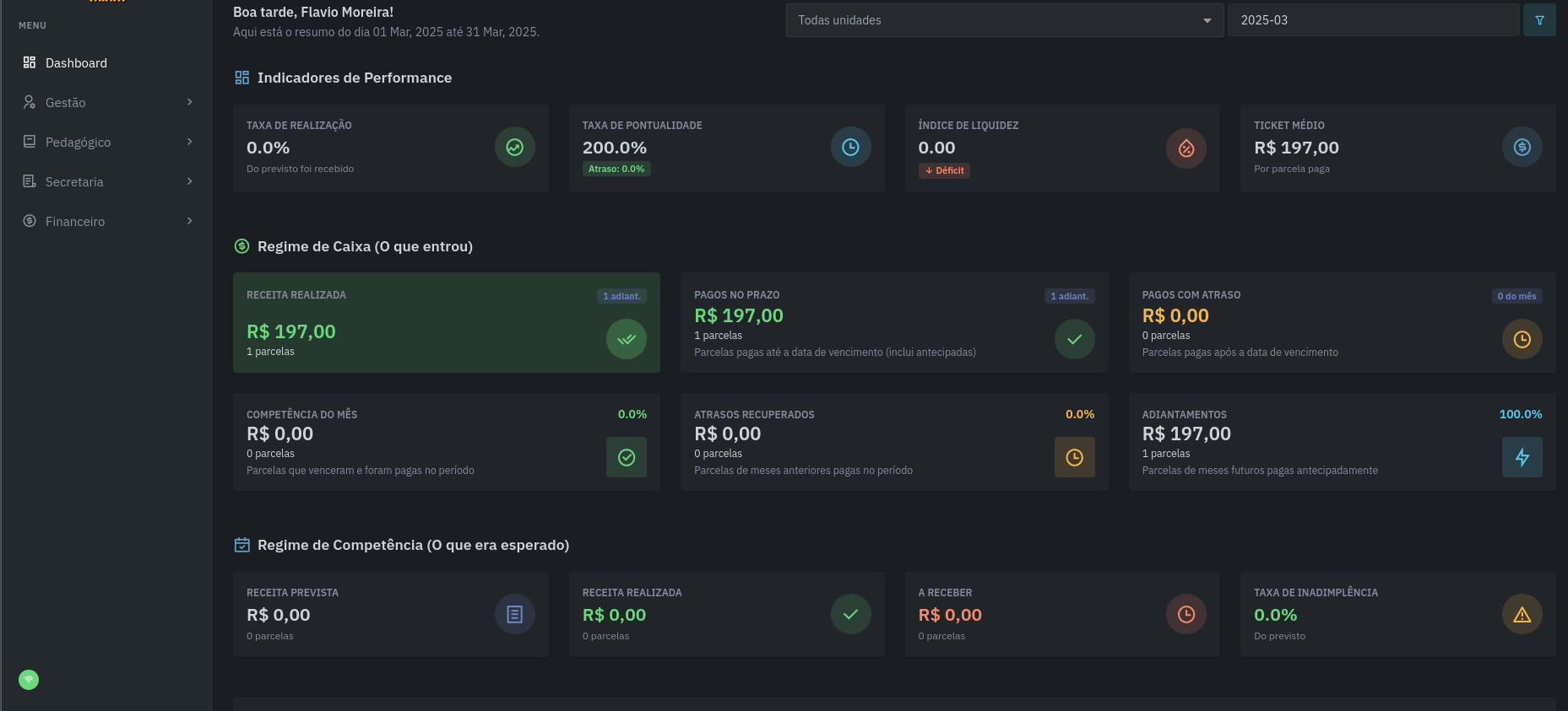 Omniaflow — Sistema de Gestão Educacional